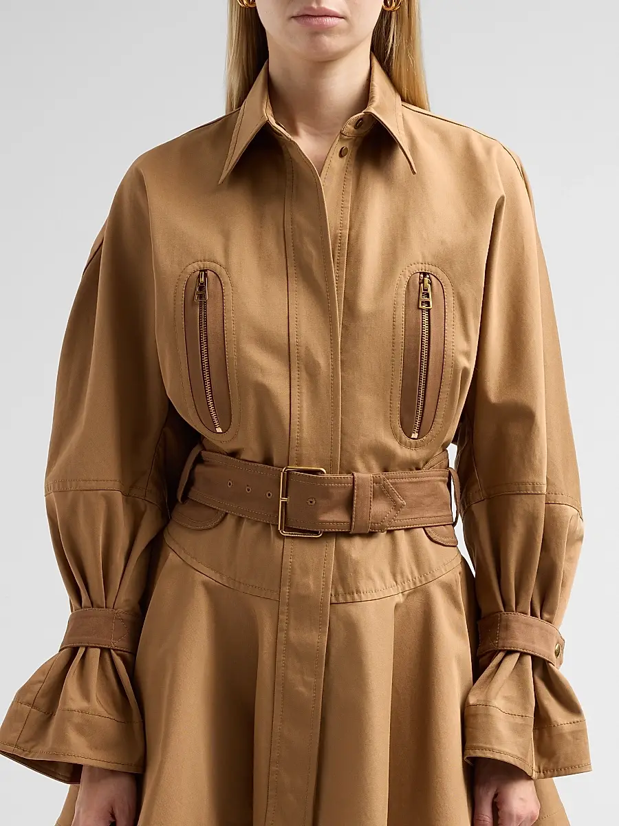 Zimmermann Women's Valiant Drill Mini Dress | Thumbnail 5