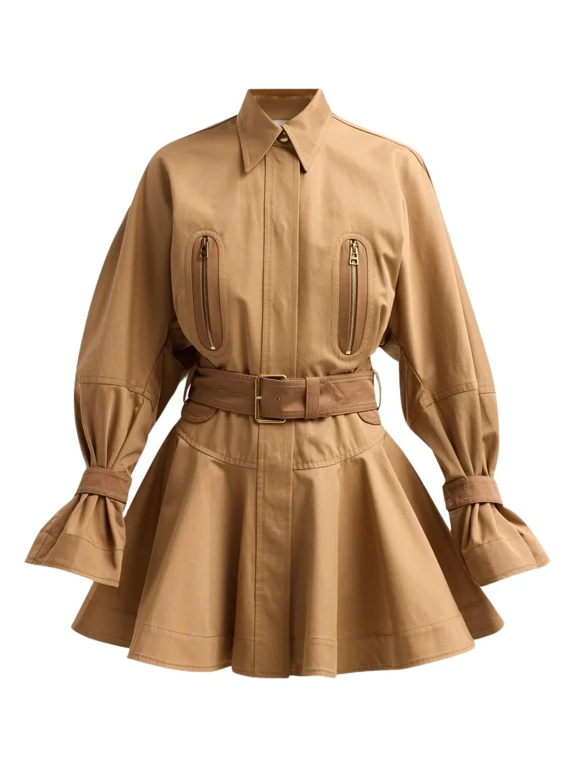 Zimmermann Women's Valiant Drill Mini Dress