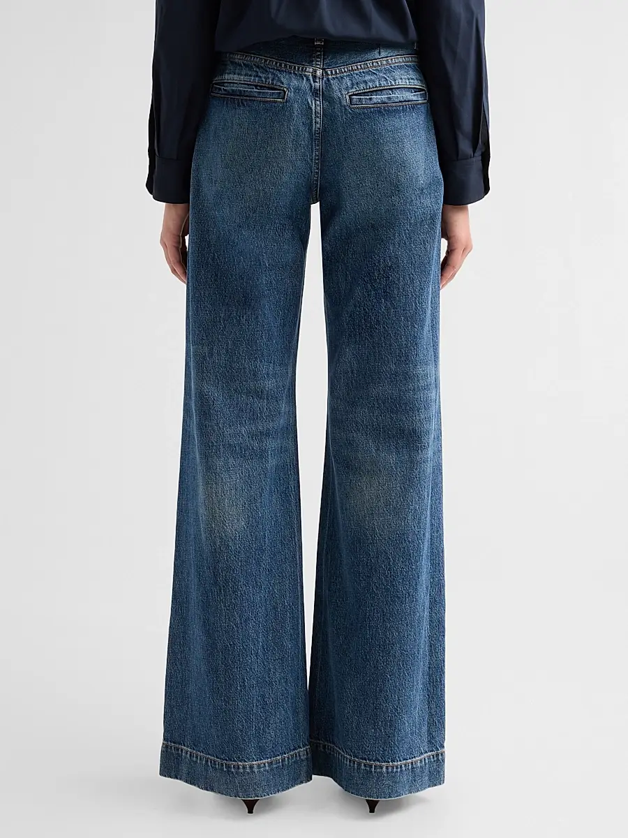 A.L.C. A. L.C. Women's The 008 Patch Pocket Straight-Leg Jeans | Thumbnail 3 A.L.C. A. L.C. Women's The 008 Patch Pocket Straight-Leg Jeans | Thumbnail 3