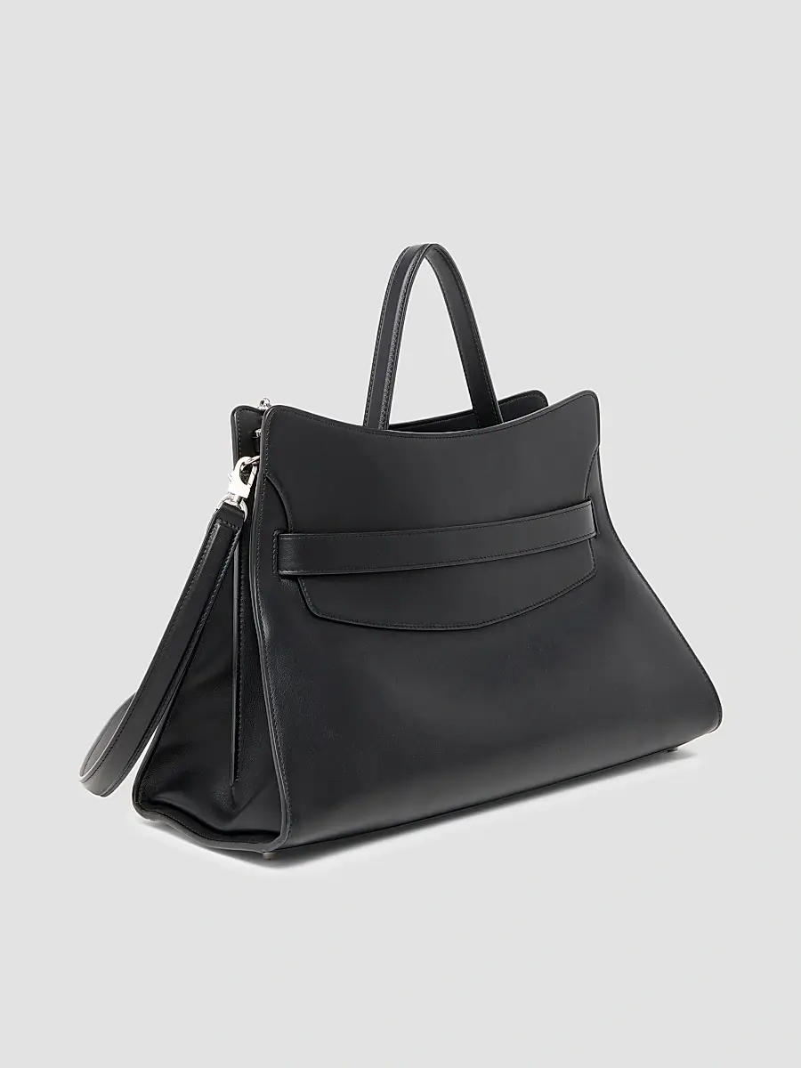 Alexander McQueen Women's Locke Leather Top Handle Bag | Thumbnail 6 Alexander McQueen Women's Locke Leather Top Handle Bag | Thumbnail 6