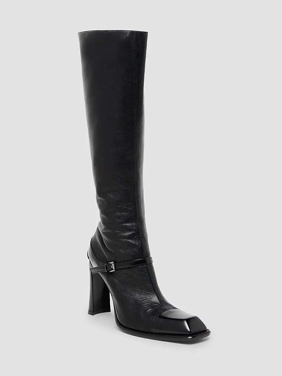Alexander McQueen Women's Camden 95MM Leather Knee-High Boots | Thumbnail 3 Alexander McQueen Women's Camden 95MM Leather Knee-High Boots | Thumbnail 3
