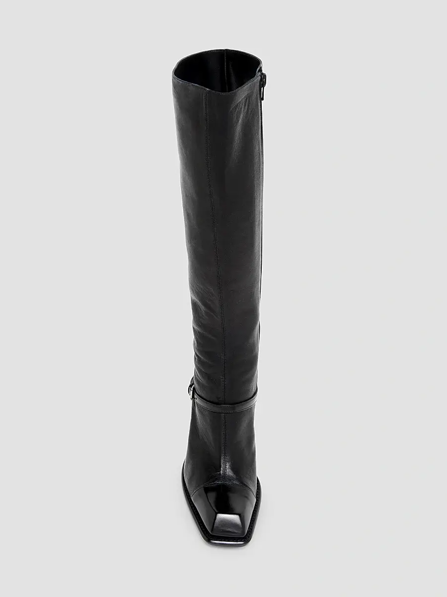 Alexander McQueen Women's Camden 95MM Leather Knee-High Boots | Thumbnail 6 Alexander McQueen Women's Camden 95MM Leather Knee-High Boots | Thumbnail 6