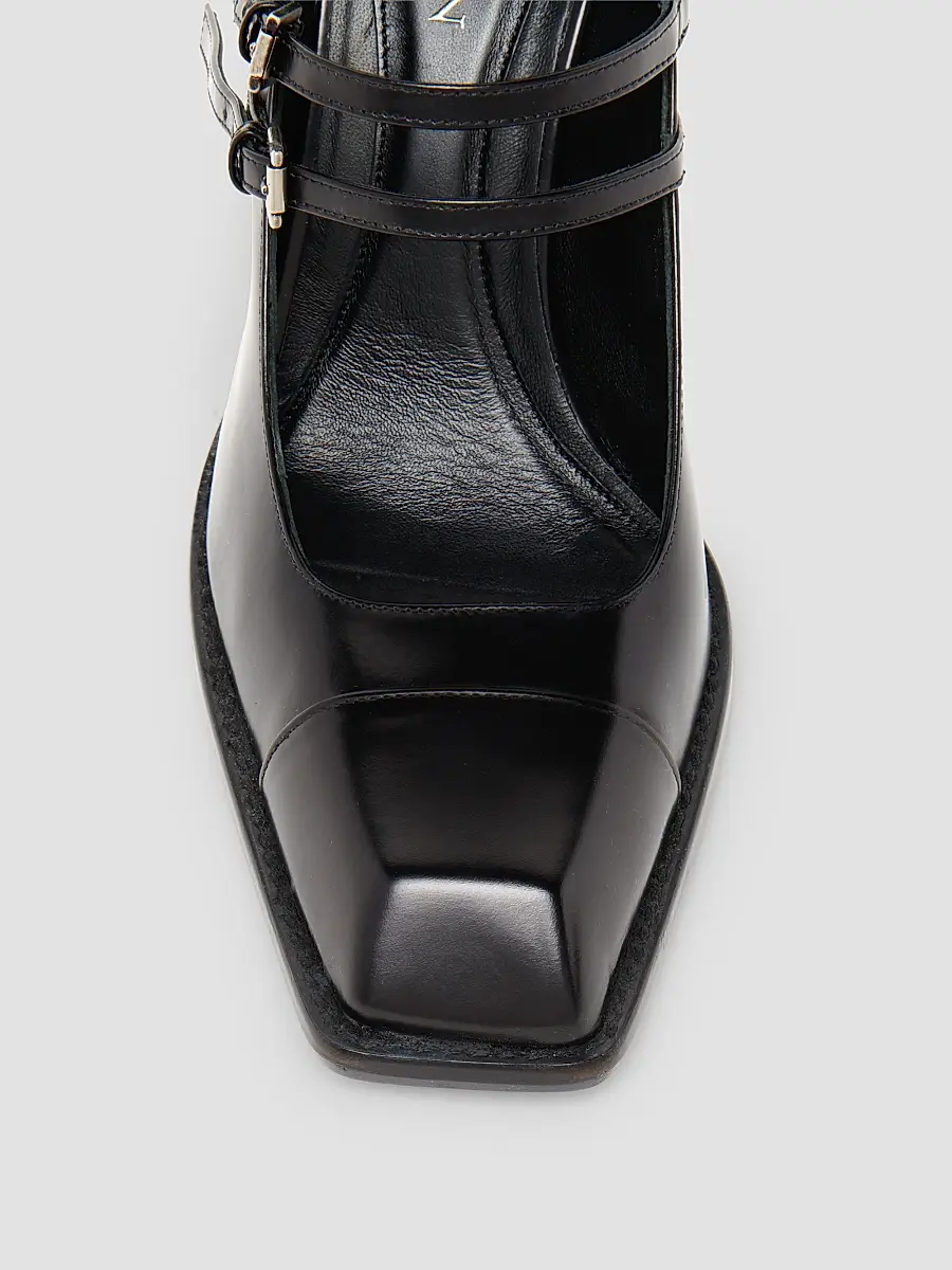 Alexander McQueen Women's Camden 95MM Leather Knee-High Boots | Thumbnail 7 Alexander McQueen Women's Camden 95MM Leather Knee-High Boots | Thumbnail 7