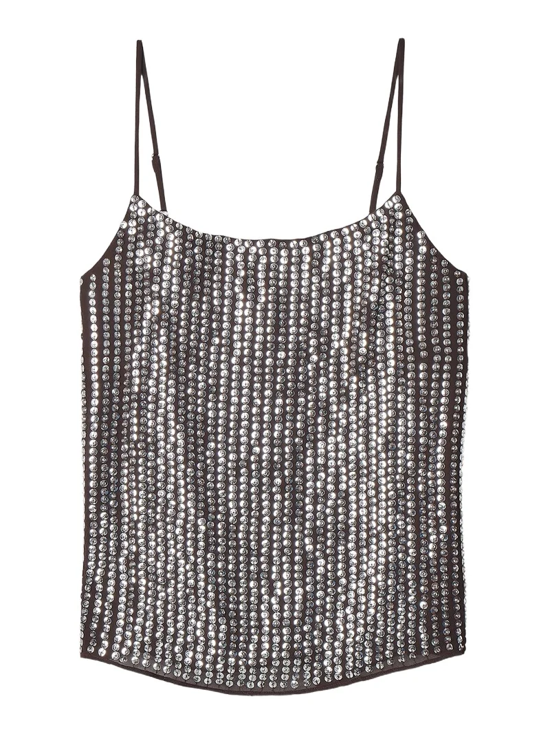 rag & bone Women's Lili Beaded Tank