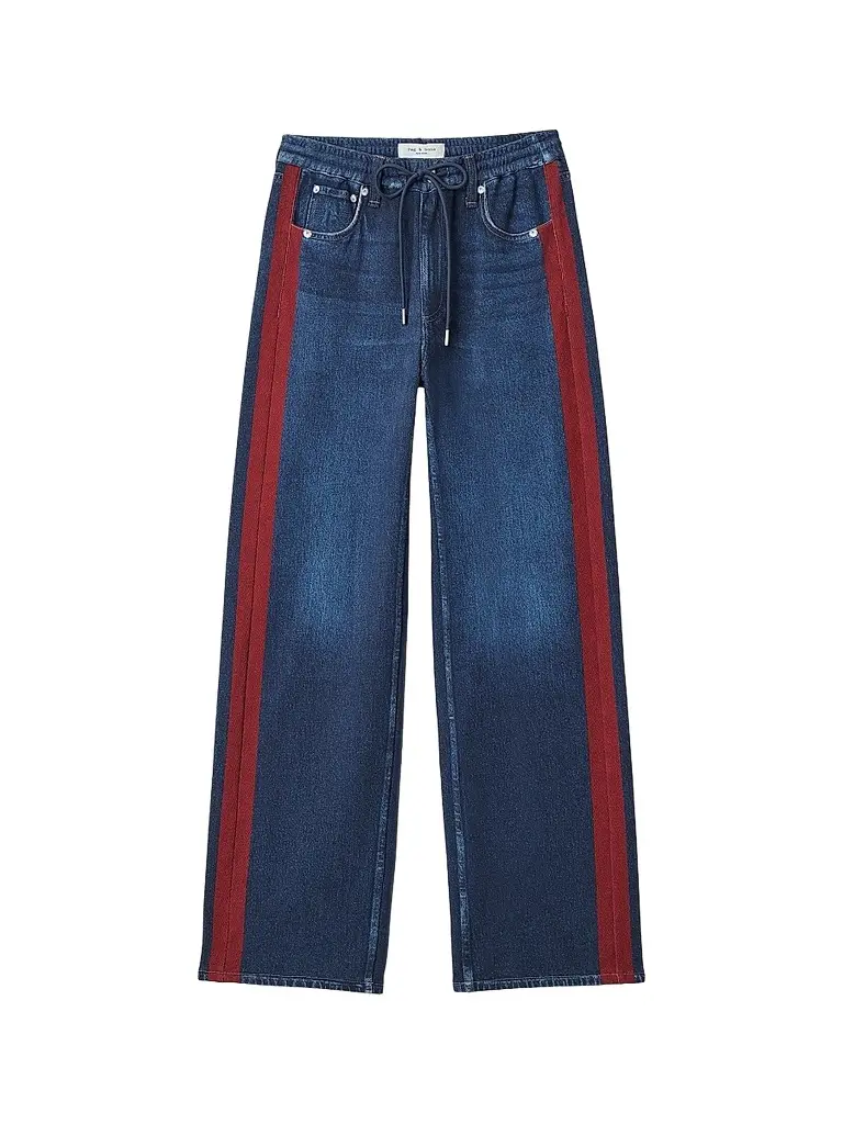 rag & bone Women's rb Miramar Terry Drawcord Track Pants