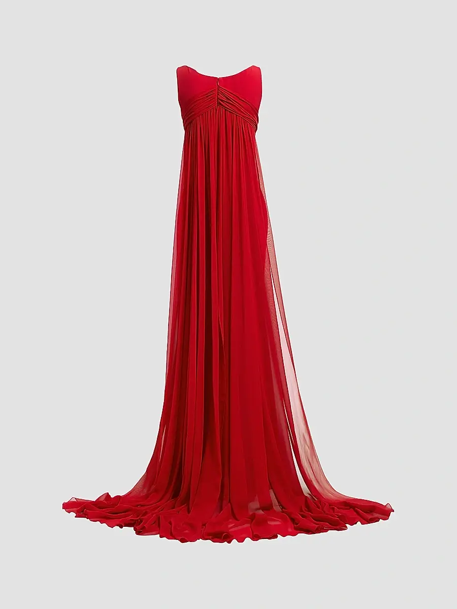 Elie Saab Women's Cady Silk-Blend Gown | Thumbnail 3 Elie Saab Women's Cady Silk-Blend Gown | Thumbnail 3
