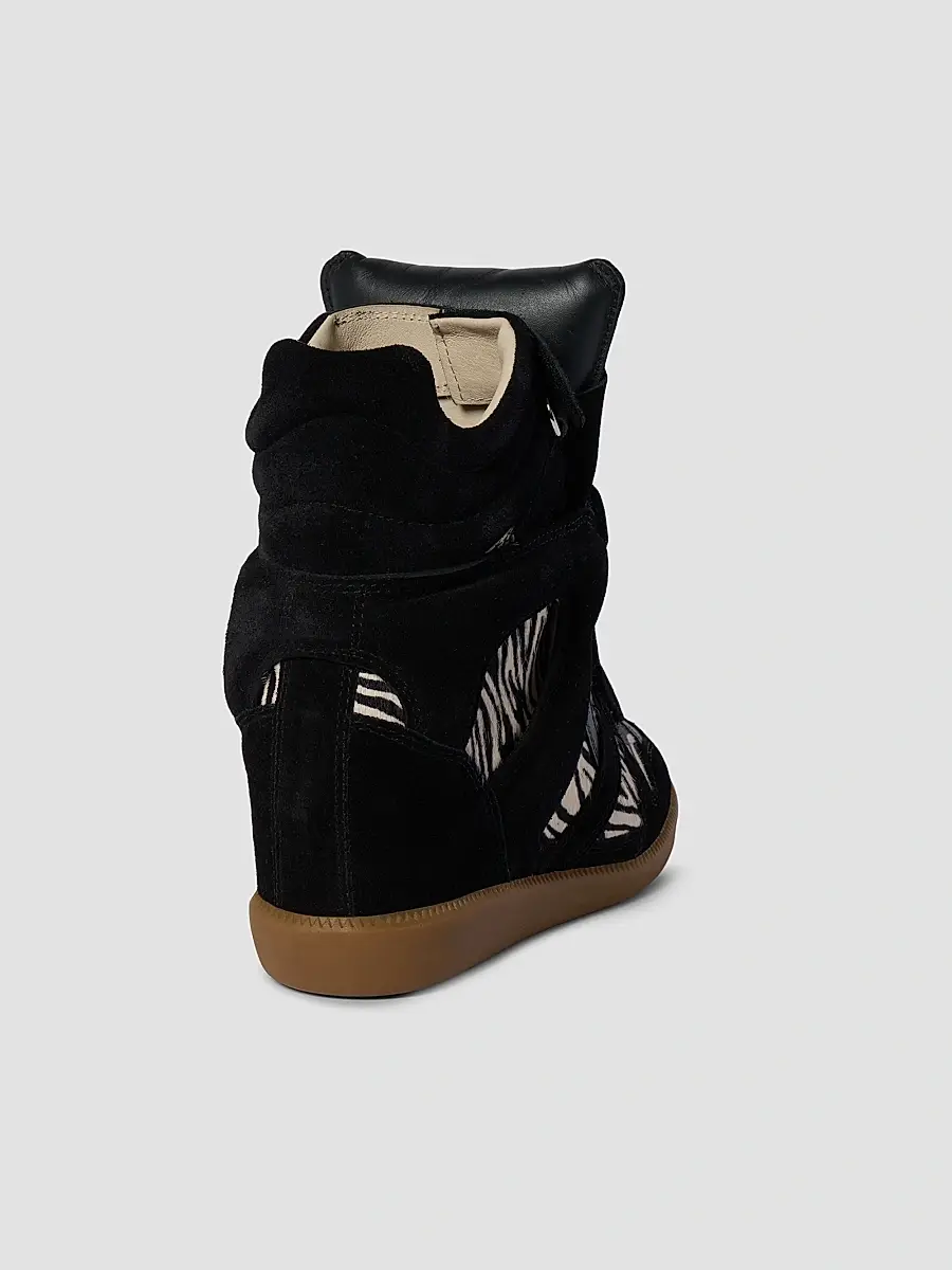 Isabel Marant Women's Bekett Ring 50MM Suede High-Top Sneakers | Thumbnail 3 Isabel Marant Women's Bekett Ring 50MM Suede High-Top Sneakers | Thumbnail 3