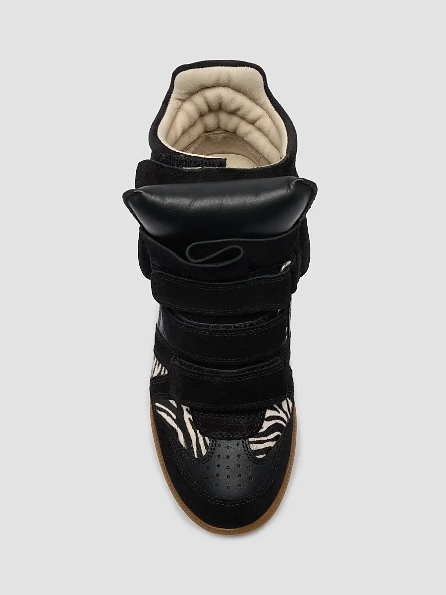 Isabel Marant Women's Bekett Ring 50MM Suede High-Top Sneakers | Thumbnail 4 Isabel Marant Women's Bekett Ring 50MM Suede High-Top Sneakers | Thumbnail 4