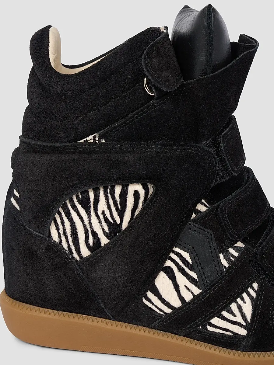 Isabel Marant Women's Bekett Ring 50MM Suede High-Top Sneakers | Thumbnail 5 Isabel Marant Women's Bekett Ring 50MM Suede High-Top Sneakers | Thumbnail 5
