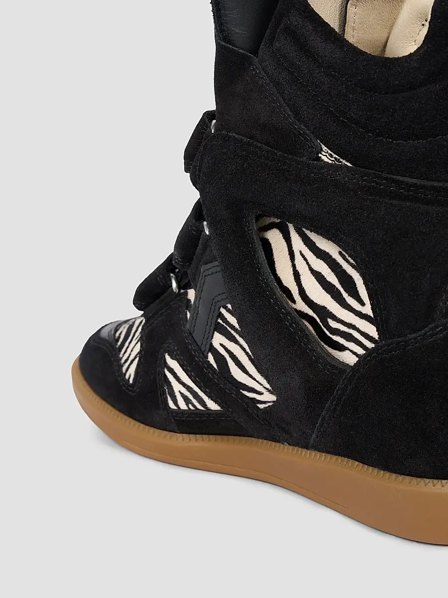 Isabel Marant Women's Bekett Ring 50MM Suede High-Top Sneakers | Thumbnail 6 Isabel Marant Women's Bekett Ring 50MM Suede High-Top Sneakers | Thumbnail 6