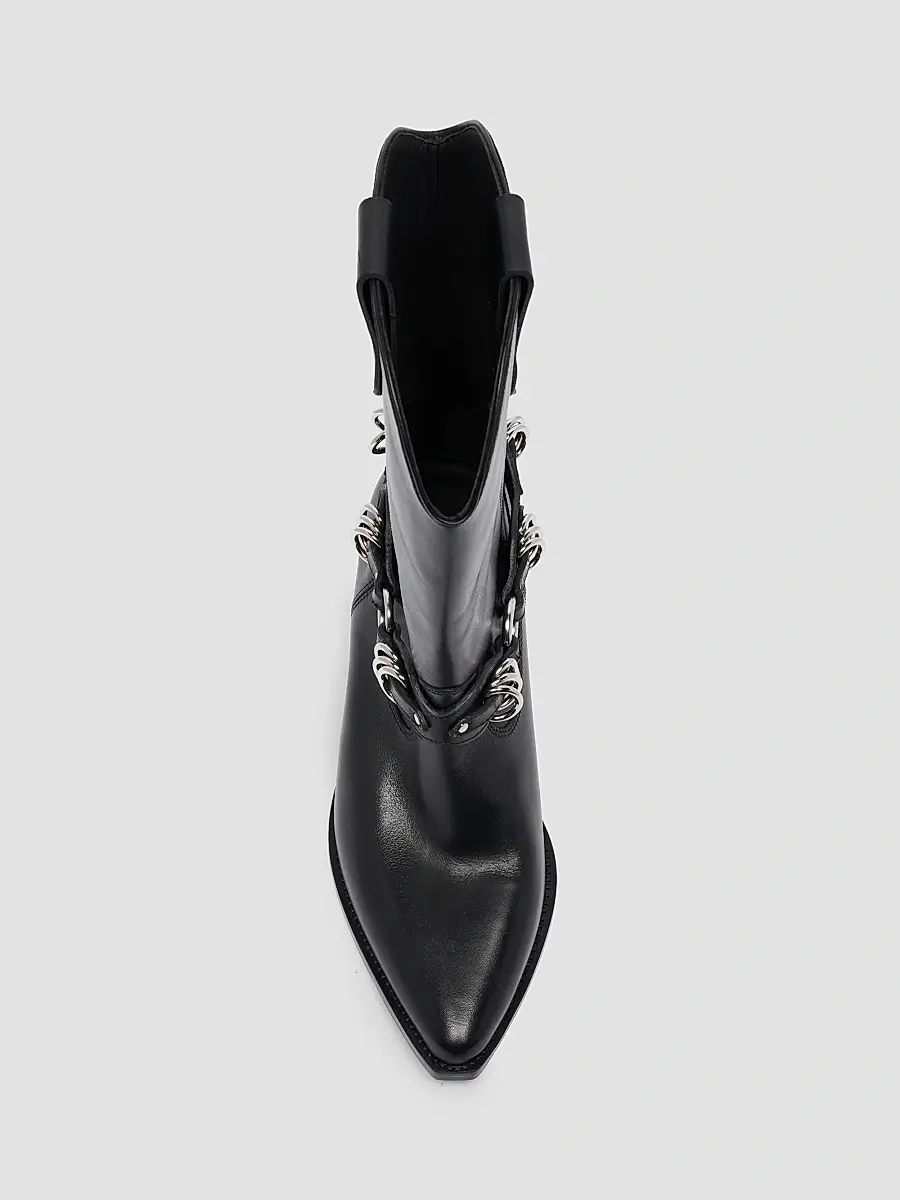 Isabel Marant Women's Duerto 40MM Leather Cowboy Boots | Thumbnail 4