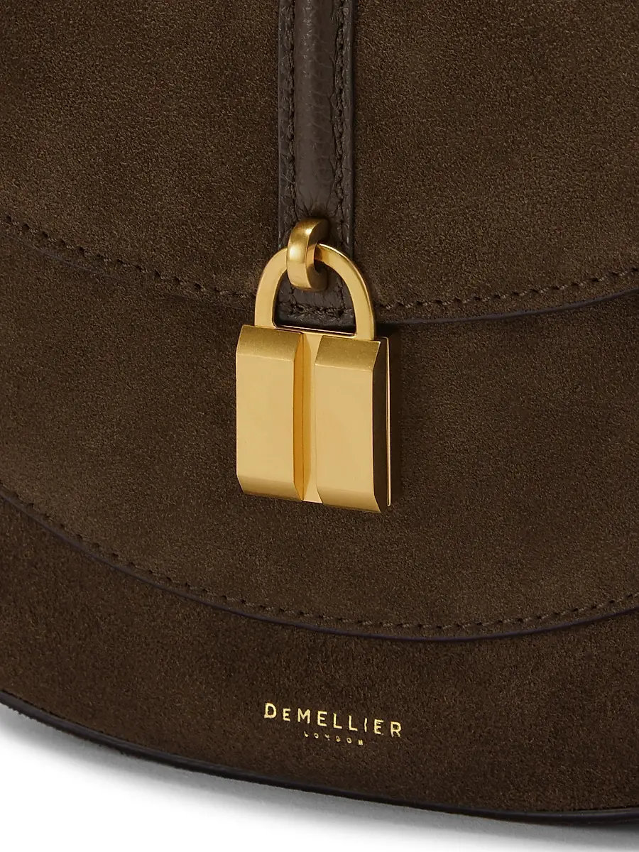 DeMellier Women's Siena Leather Saddle Bag | Thumbnail 6