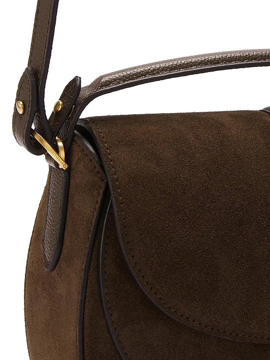 DeMellier Women's Siena Leather Saddle Bag | Thumbnail 7