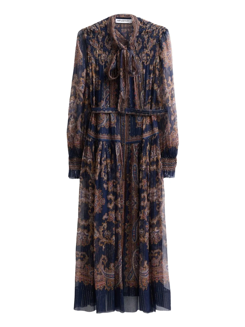 Women's Printed Georgette Midi Dress