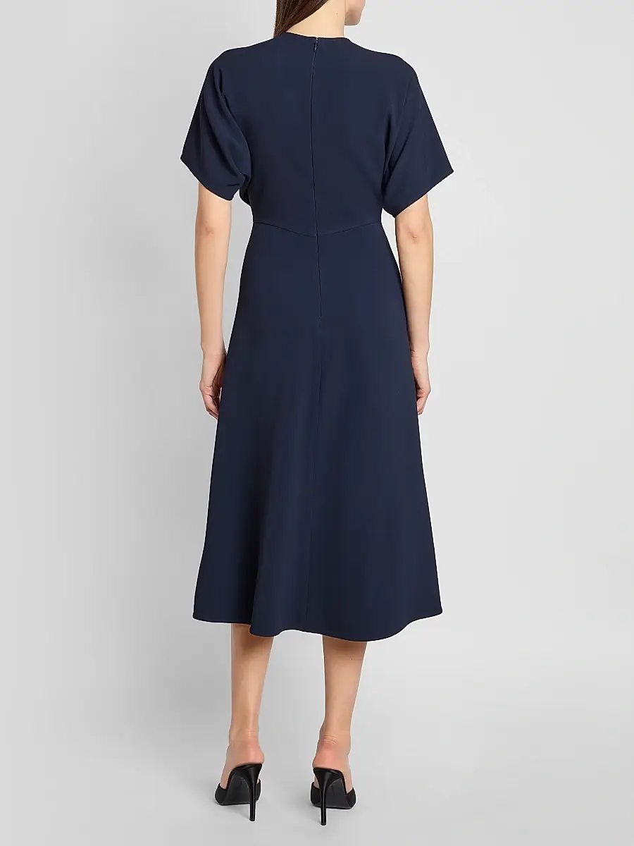 Victoria Beckham Women's Eleanor Midi Dress | Thumbnail 3 Victoria Beckham Women's Eleanor Midi Dress | Thumbnail 3