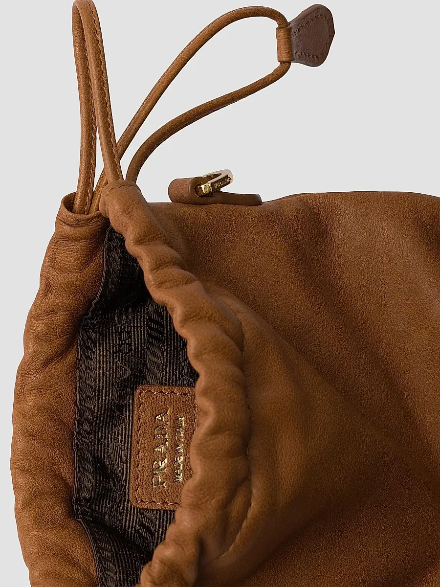 Prada Women's Nappa Leather Pouch | Thumbnail 4