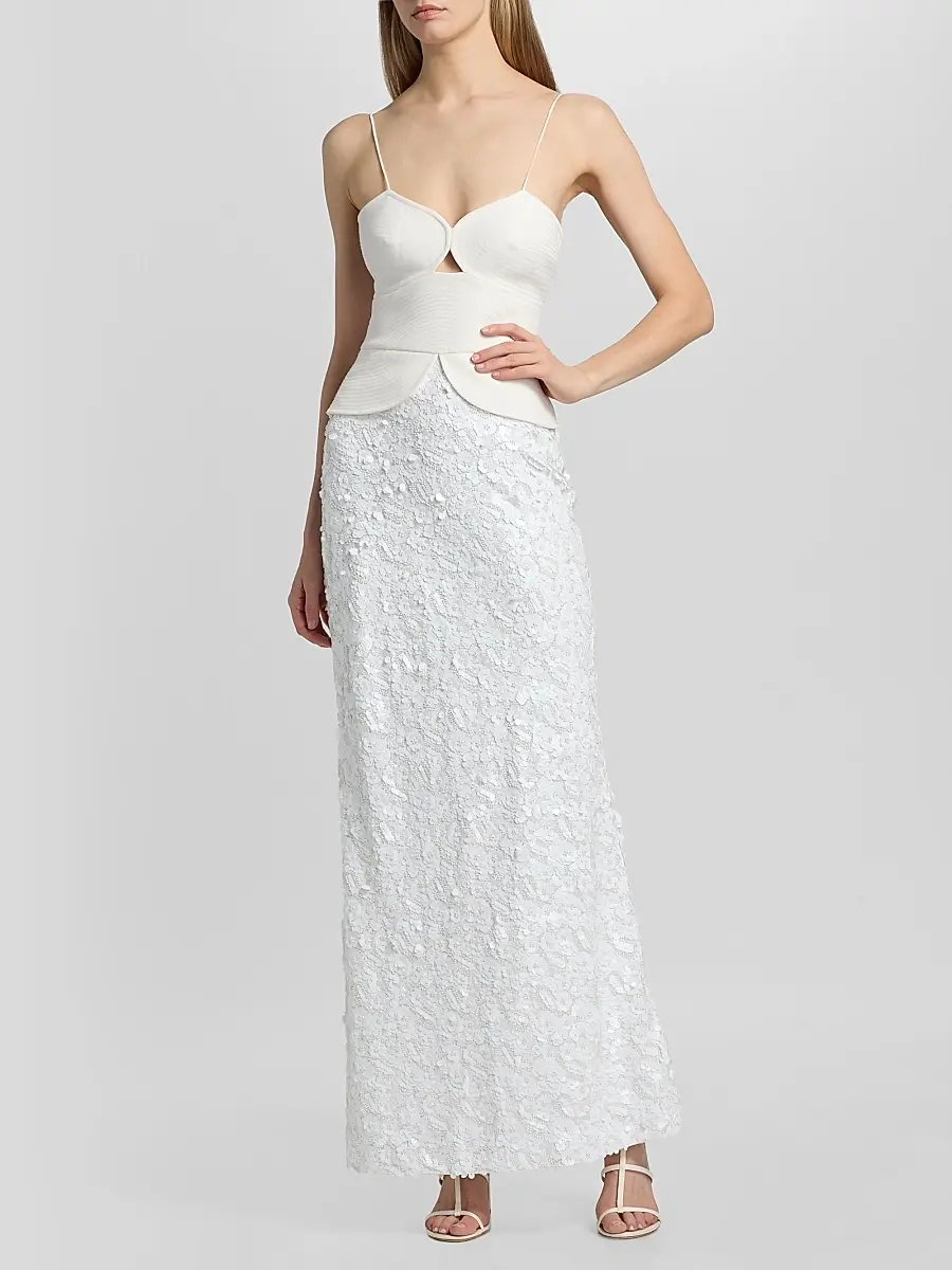 ACLER Women's Femme Fatale Pryde Column Maxi Dress | Thumbnail 2