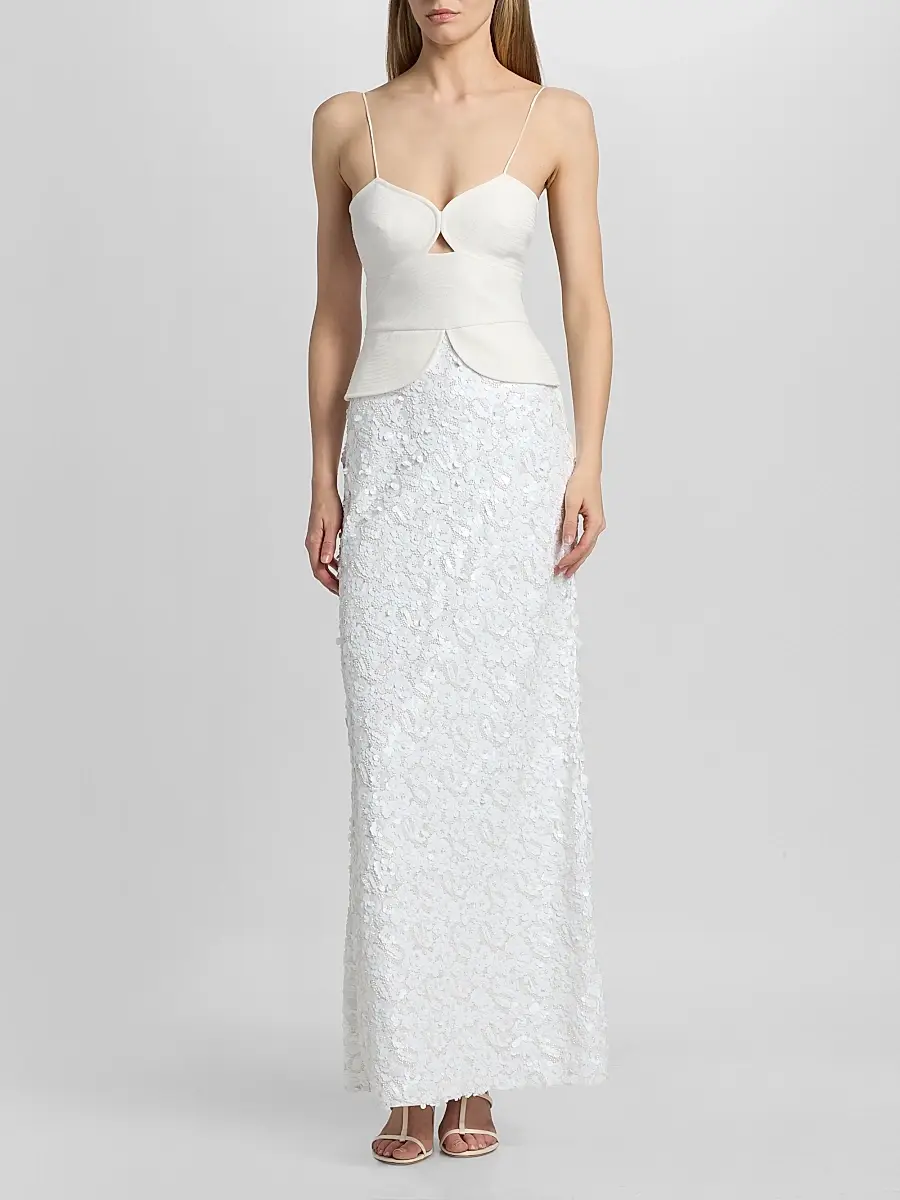 ACLER Women's Femme Fatale Pryde Column Maxi Dress | Thumbnail 3