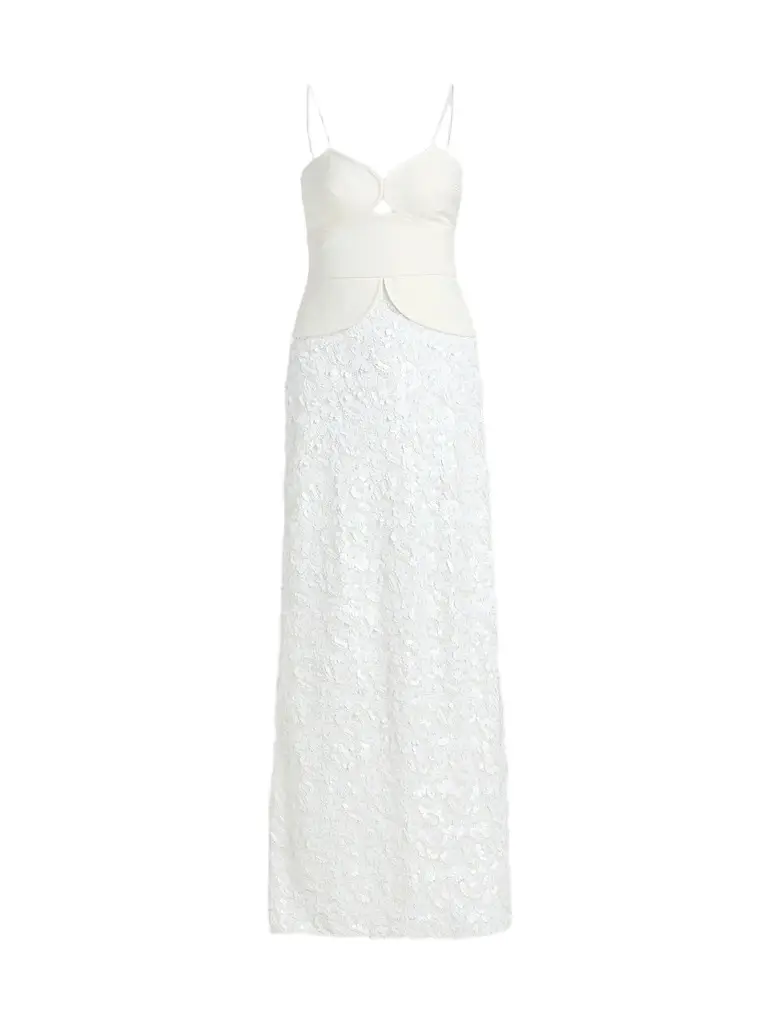 ACLER Women's Femme Fatale Pryde Column Maxi Dress