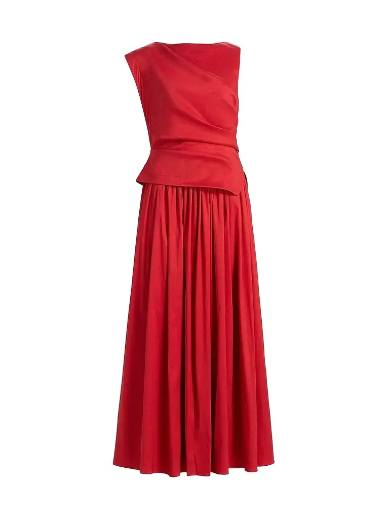 ACLER Women's Femme Fatale Robakker A-Line Maxi Dress - Spicy Red - Size 12 | Image 1 ACLER Women's Femme Fatale Robakker A-Line Maxi Dress - Spicy Red - Size 12 | Image 1