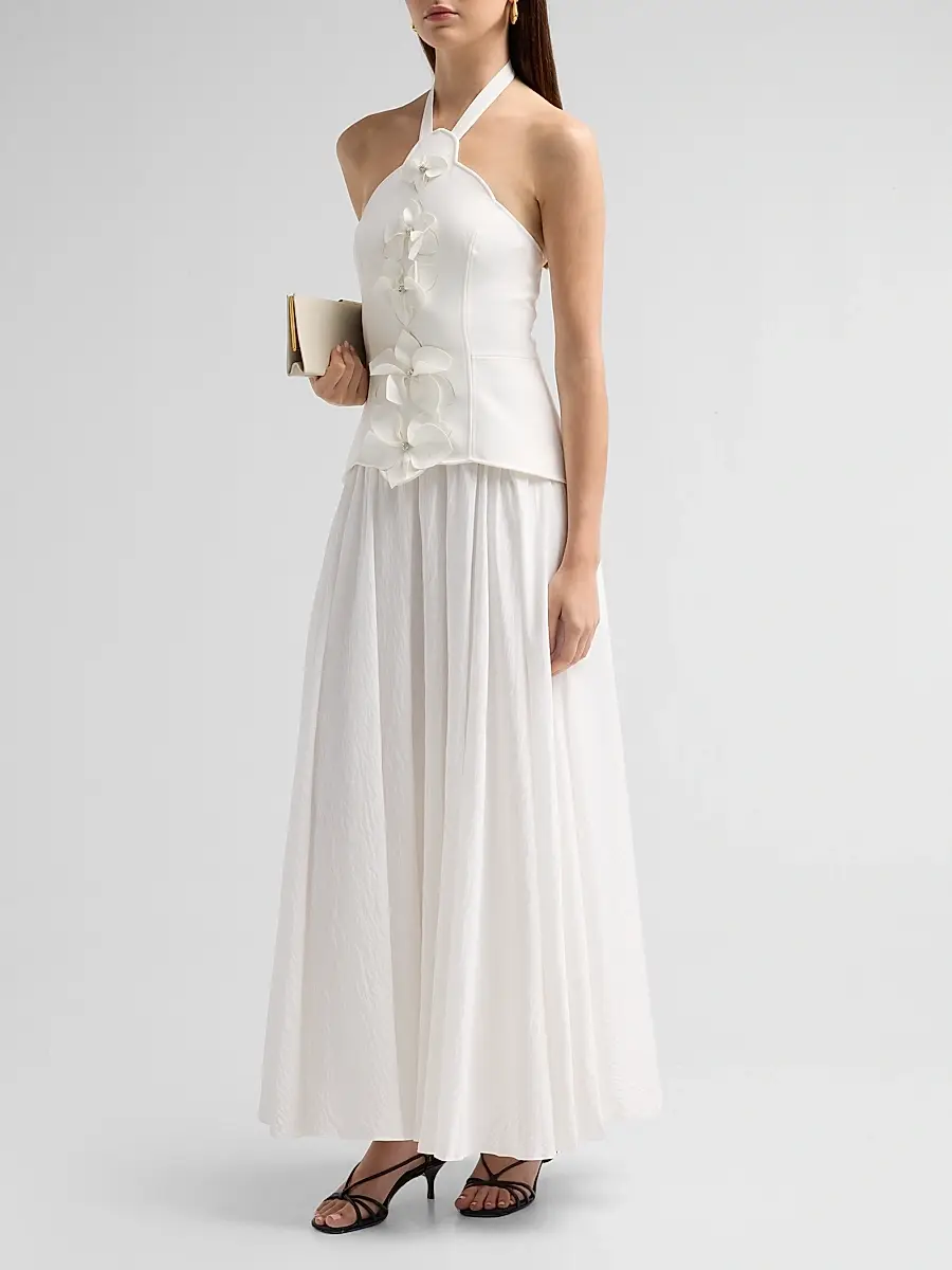 ACLER Women's Femme Fatale Milliken Maxi Dress | Thumbnail 4 ACLER Women's Femme Fatale Milliken Maxi Dress | Thumbnail 4