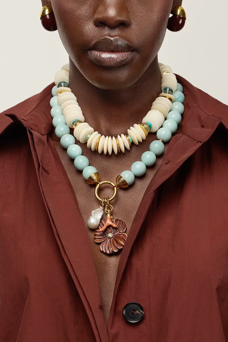 Lizzie Fortunato Petra Collar Necklace | Thumbnail 2 Lizzie Fortunato Petra Collar Necklace | Thumbnail 2