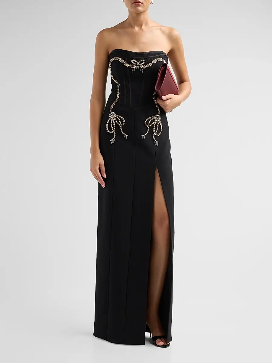 Cinq à Sept Women's Veyenne Embellished Maxi Dress | Thumbnail 2 Cinq à Sept Women's Veyenne Embellished Maxi Dress | Thumbnail 2