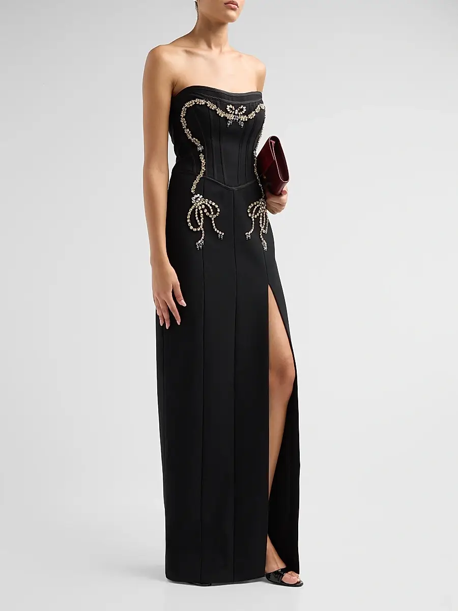 Cinq à Sept Women's Veyenne Embellished Maxi Dress | Thumbnail 4 Cinq à Sept Women's Veyenne Embellished Maxi Dress | Thumbnail 4