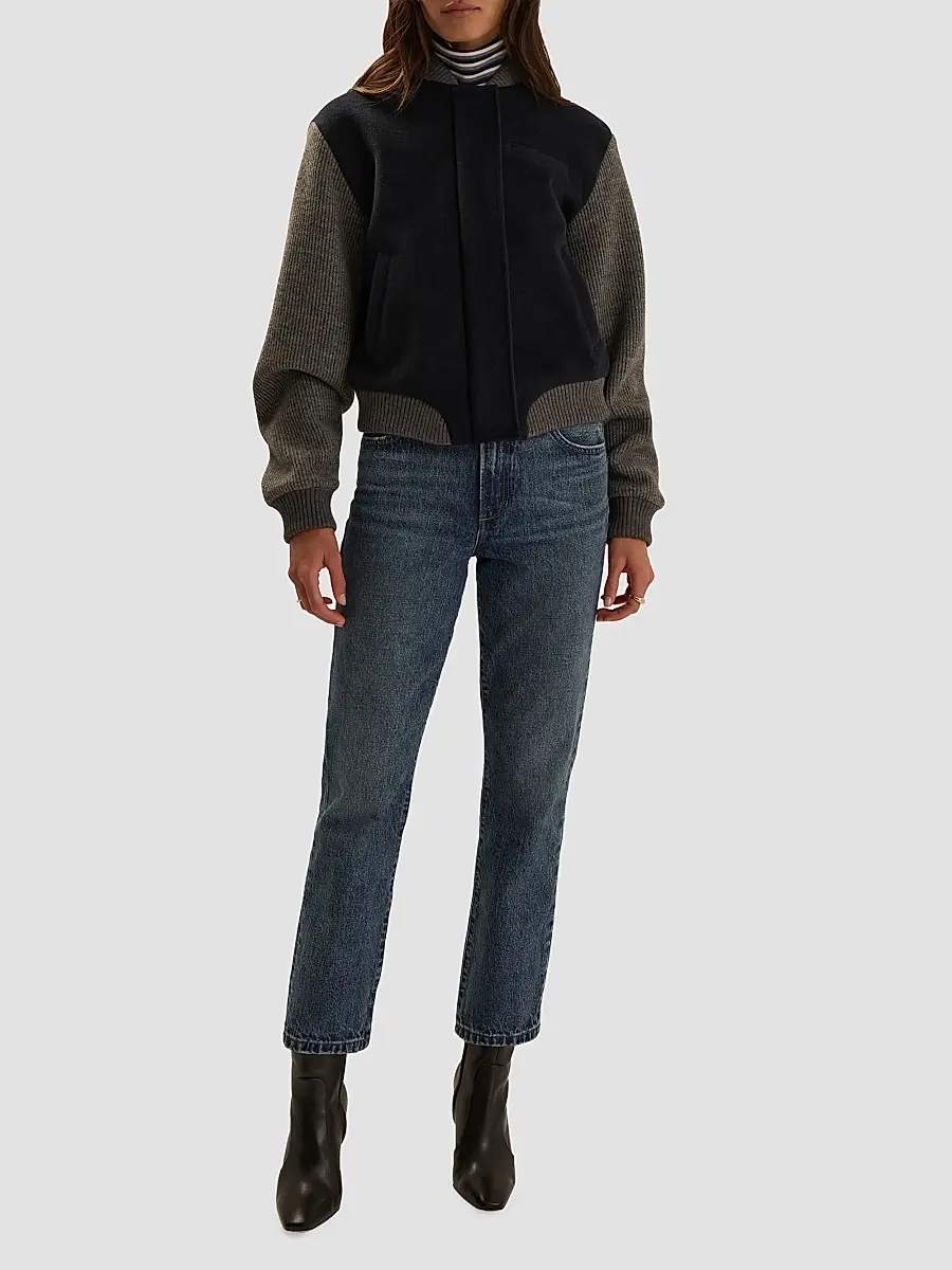 Favorite Daughter Women's The Studio Bomber Jacket | Thumbnail 2 Favorite Daughter Women's The Studio Bomber Jacket | Thumbnail 2