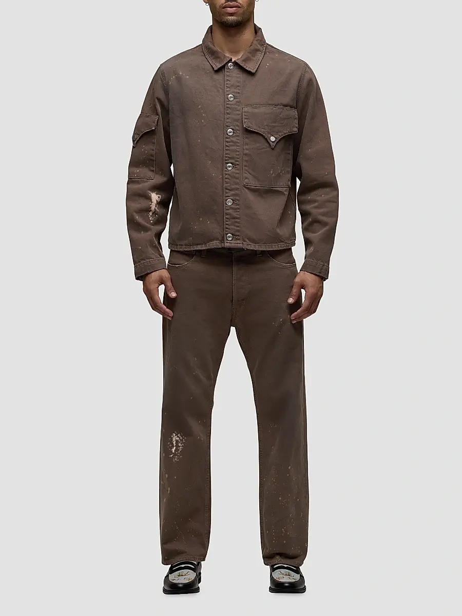 Hudson Jeans Men's Denim Shirt Jacket | Thumbnail 2 Hudson Jeans Men's Denim Shirt Jacket | Thumbnail 2