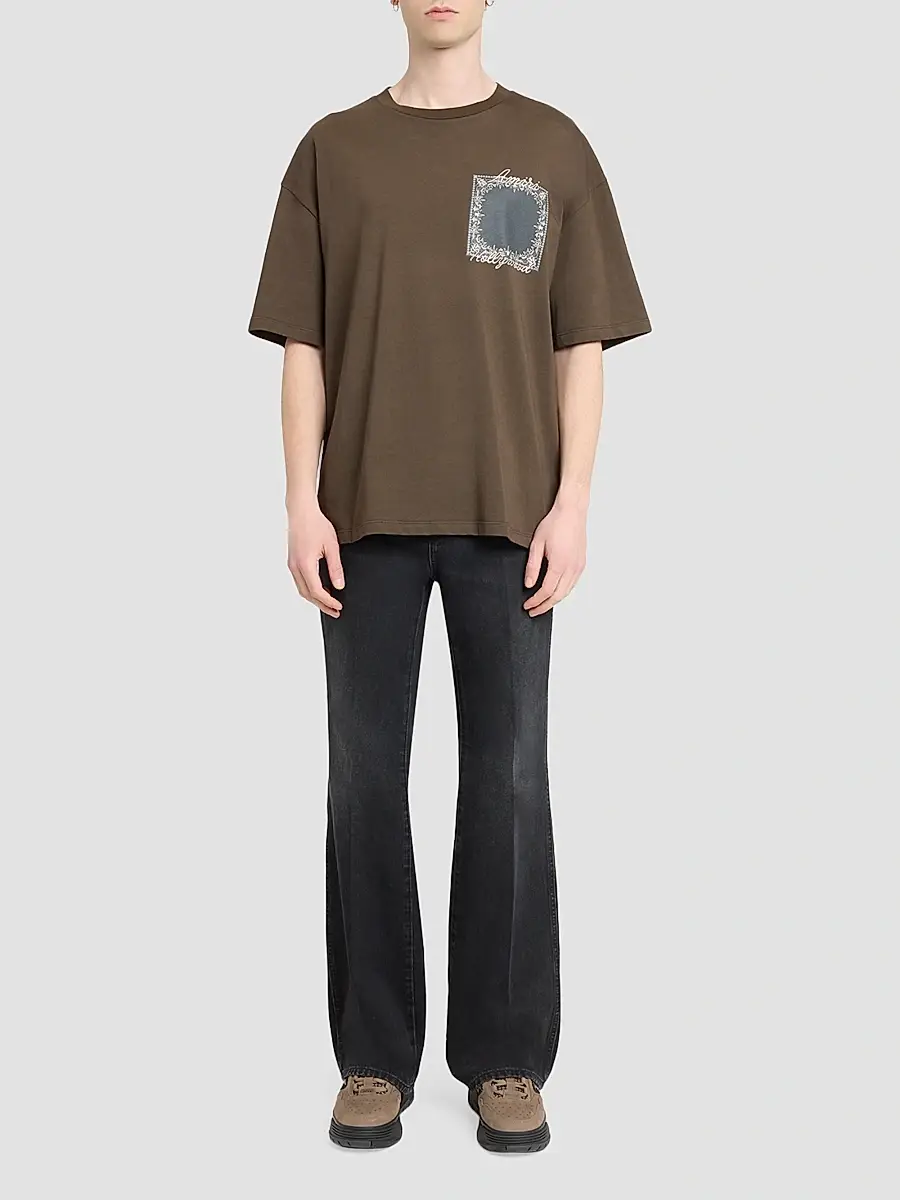 AMIRI Men's MA Quad Bandana Oversized T-Shirt | Thumbnail 2 AMIRI Men's MA Quad Bandana Oversized T-Shirt | Thumbnail 2