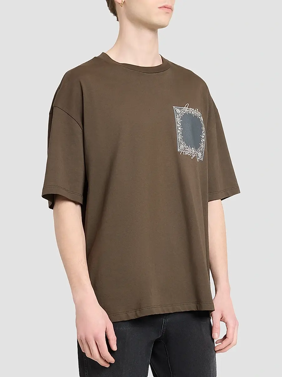 AMIRI Men's MA Quad Bandana Oversized T-Shirt | Thumbnail 4 AMIRI Men's MA Quad Bandana Oversized T-Shirt | Thumbnail 4