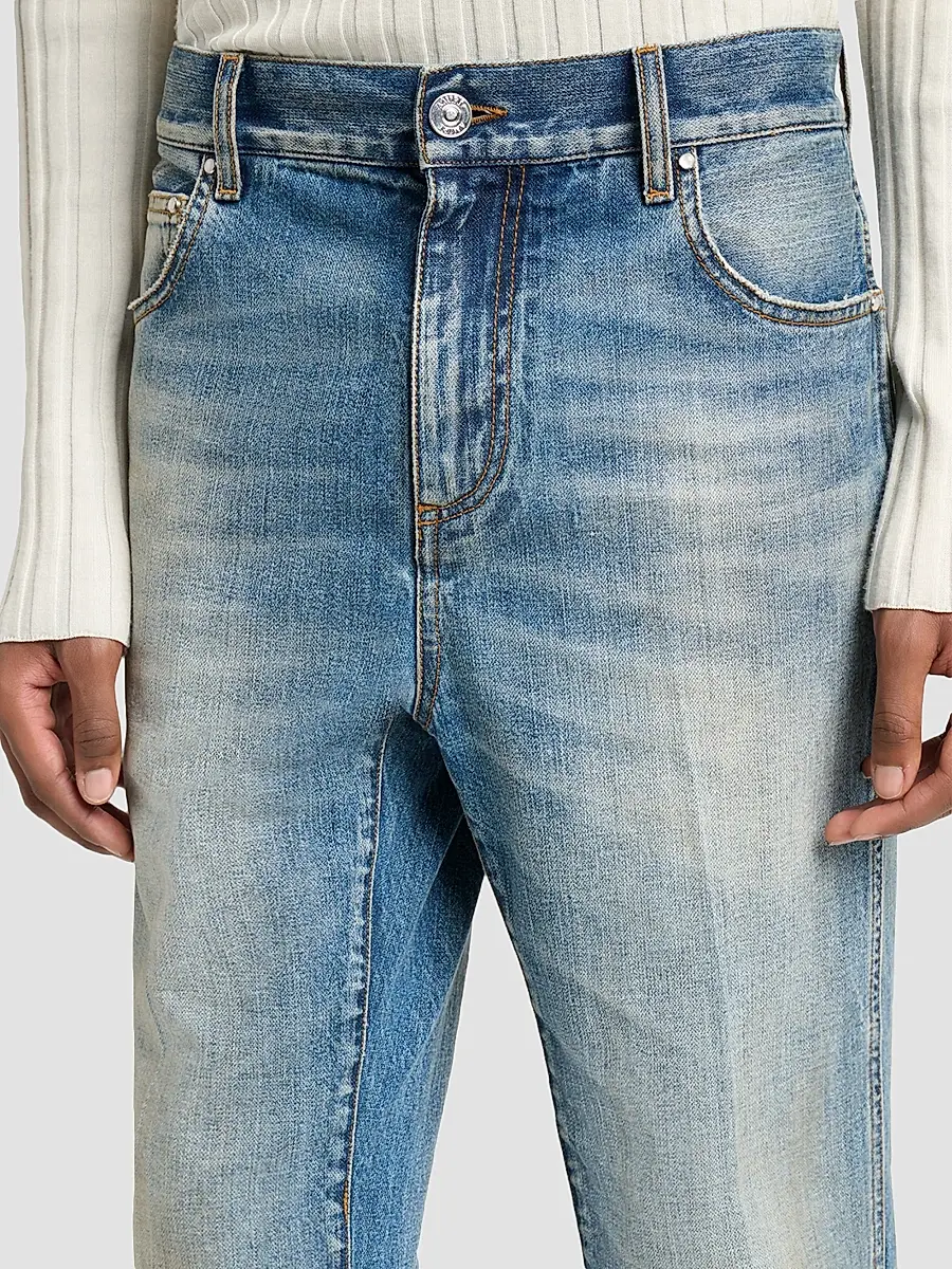 AMIRI Men's MA Fit Relaxed Bootcut Jeans | Thumbnail 5
