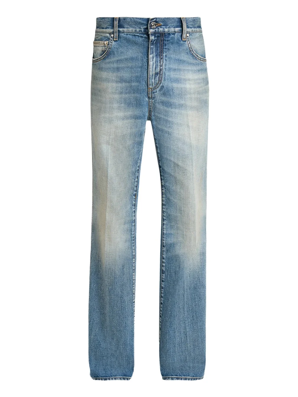 AMIRI Men's MA Fit Relaxed Bootcut Jeans