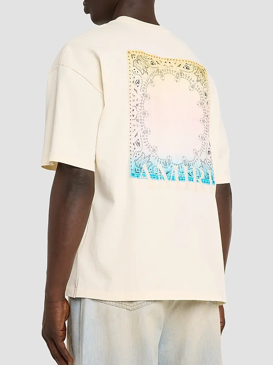 AMIRI Men's Grad MA Check Patch Skate T-Shirt | Thumbnail 3 AMIRI Men's Grad MA Check Patch Skate T-Shirt | Thumbnail 3