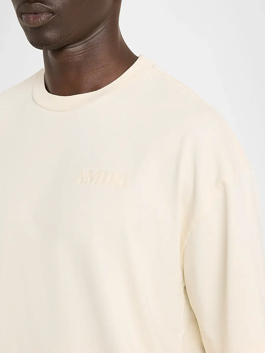 AMIRI Men's Grad MA Check Patch Skate T-Shirt | Thumbnail 5 AMIRI Men's Grad MA Check Patch Skate T-Shirt | Thumbnail 5