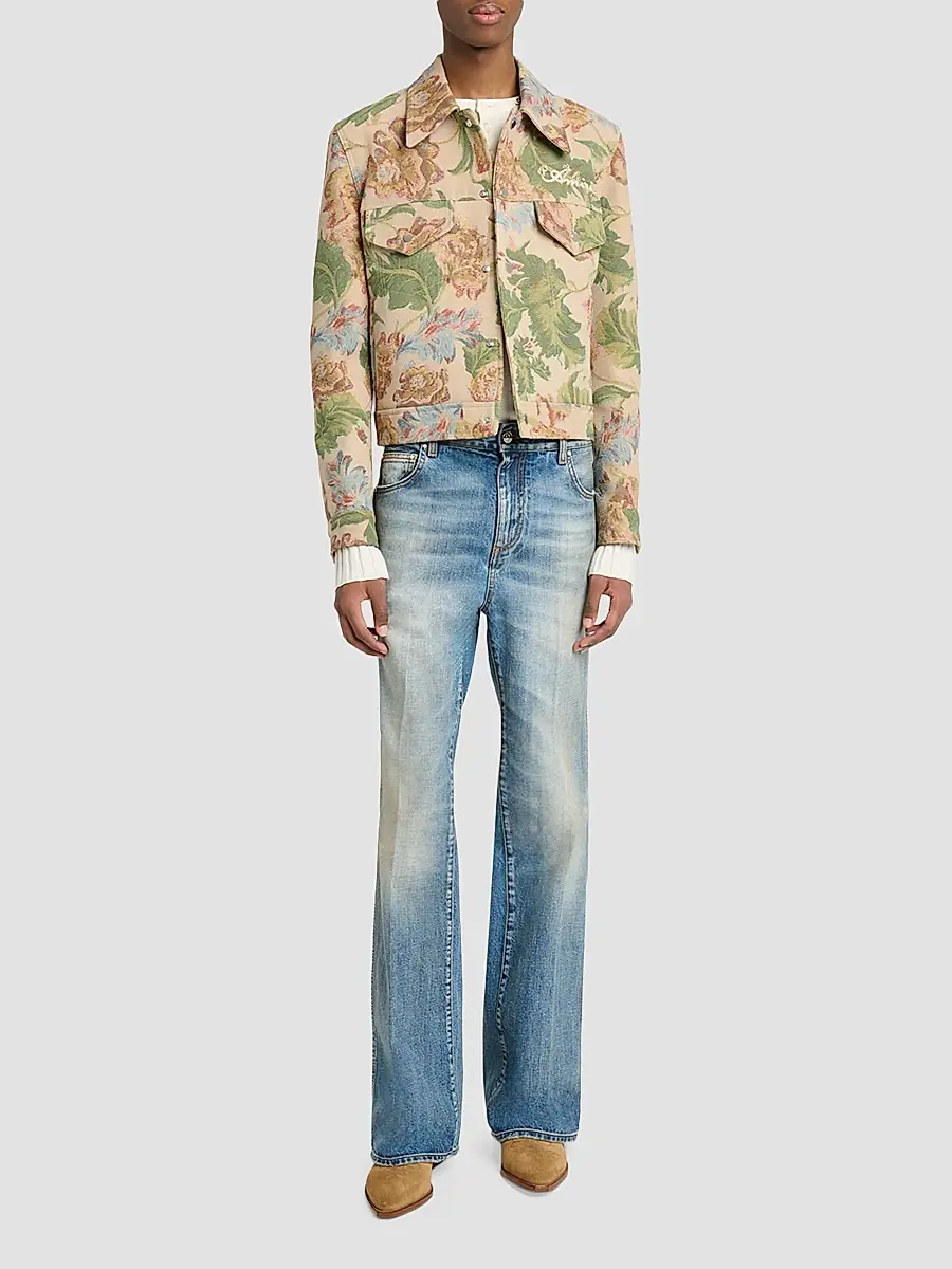 AMIRI Men's Floral Tapestry Jacket | Thumbnail 2 AMIRI Men's Floral Tapestry Jacket | Thumbnail 2