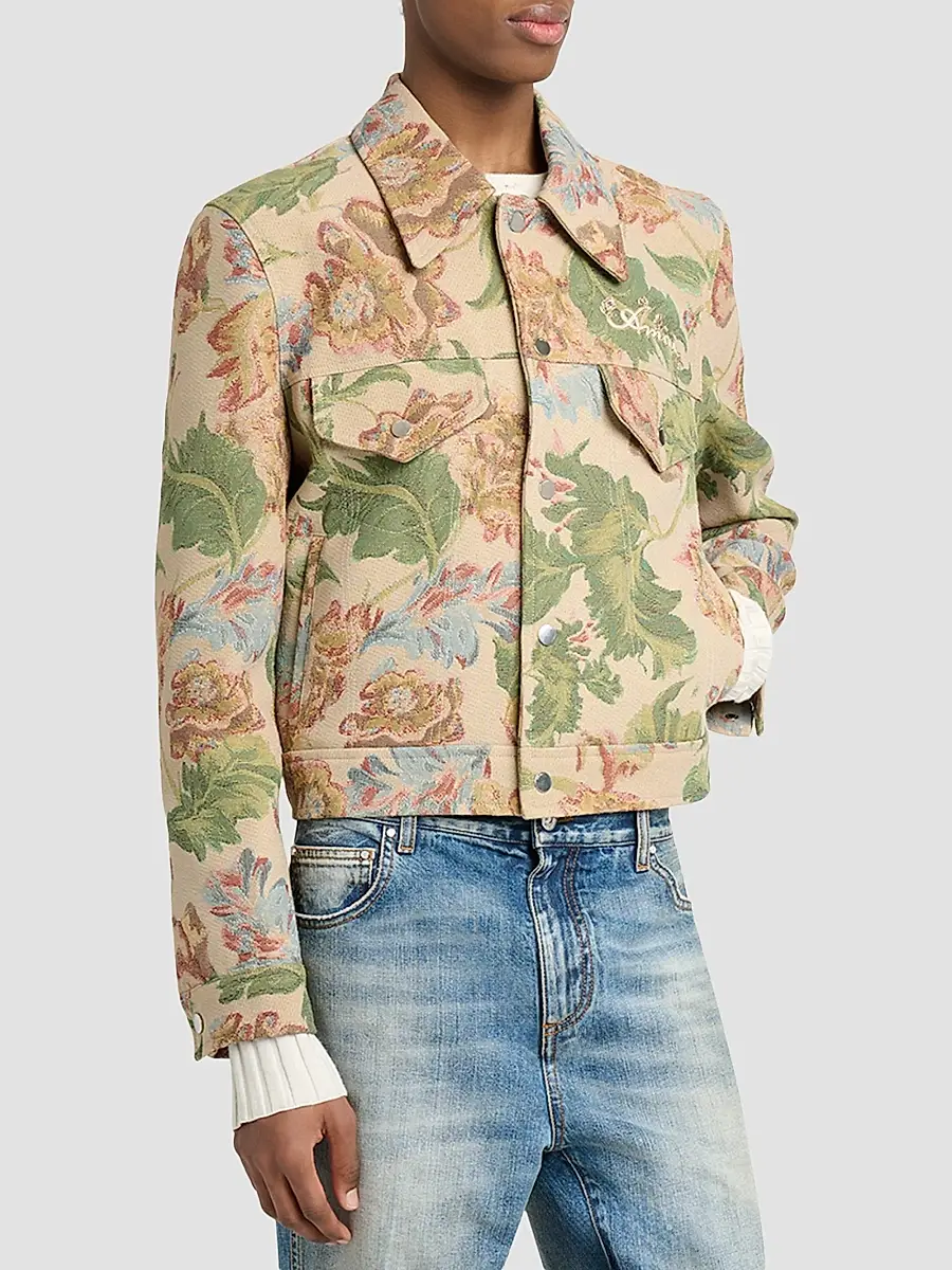 AMIRI Men's Floral Tapestry Jacket | Thumbnail 4 AMIRI Men's Floral Tapestry Jacket | Thumbnail 4