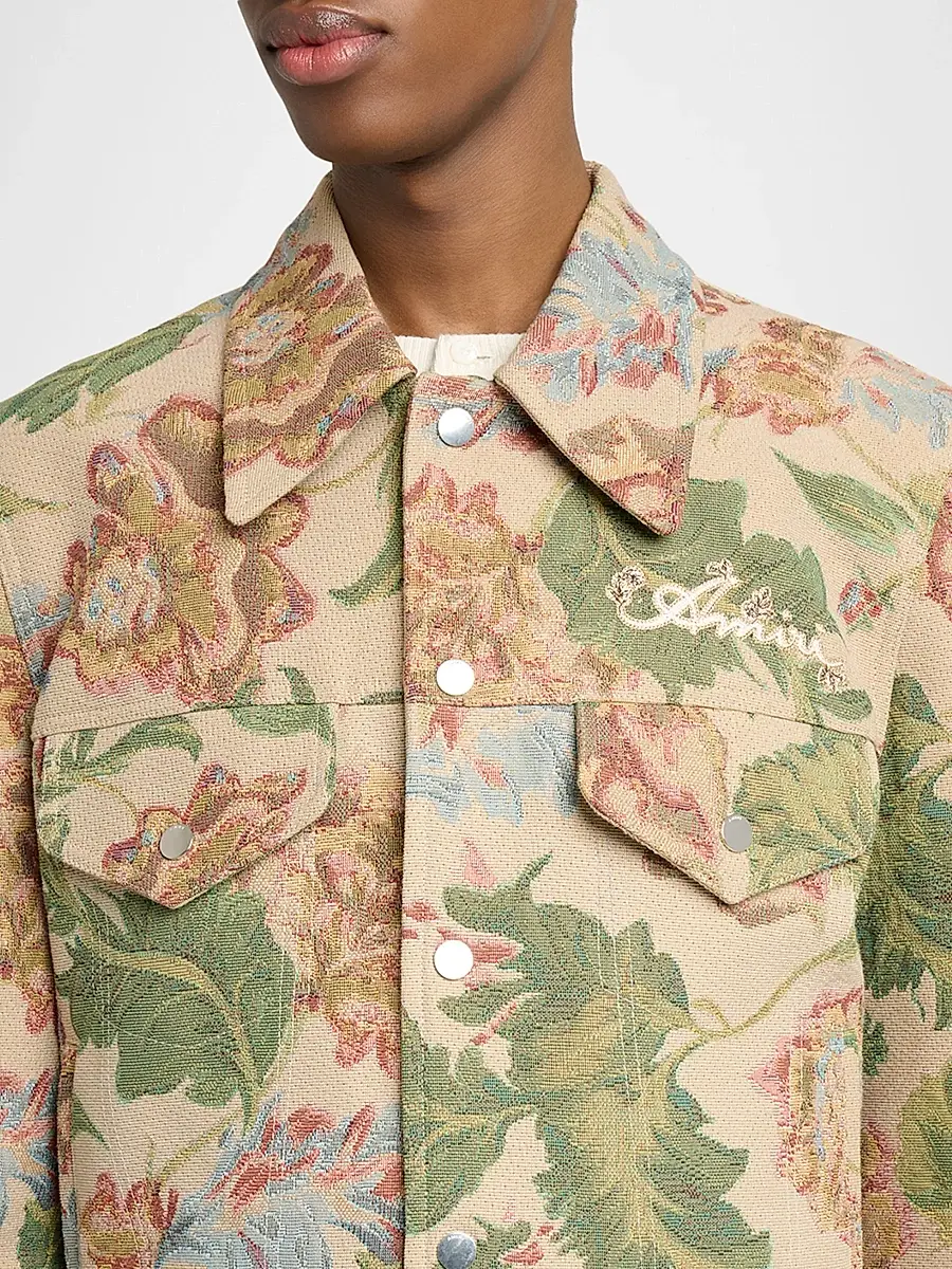 AMIRI Men's Floral Tapestry Jacket | Thumbnail 5 AMIRI Men's Floral Tapestry Jacket | Thumbnail 5