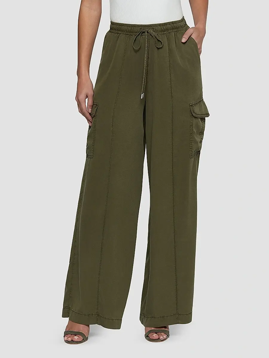 L'Agence Women's Chandler Drawstring Cargo Pants | Thumbnail 4 L'Agence Women's Chandler Drawstring Cargo Pants | Thumbnail 4
