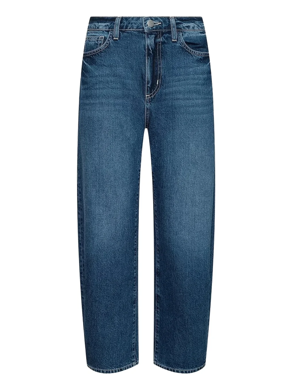Women's Mallis High-Rise Barrel-Leg Jeans