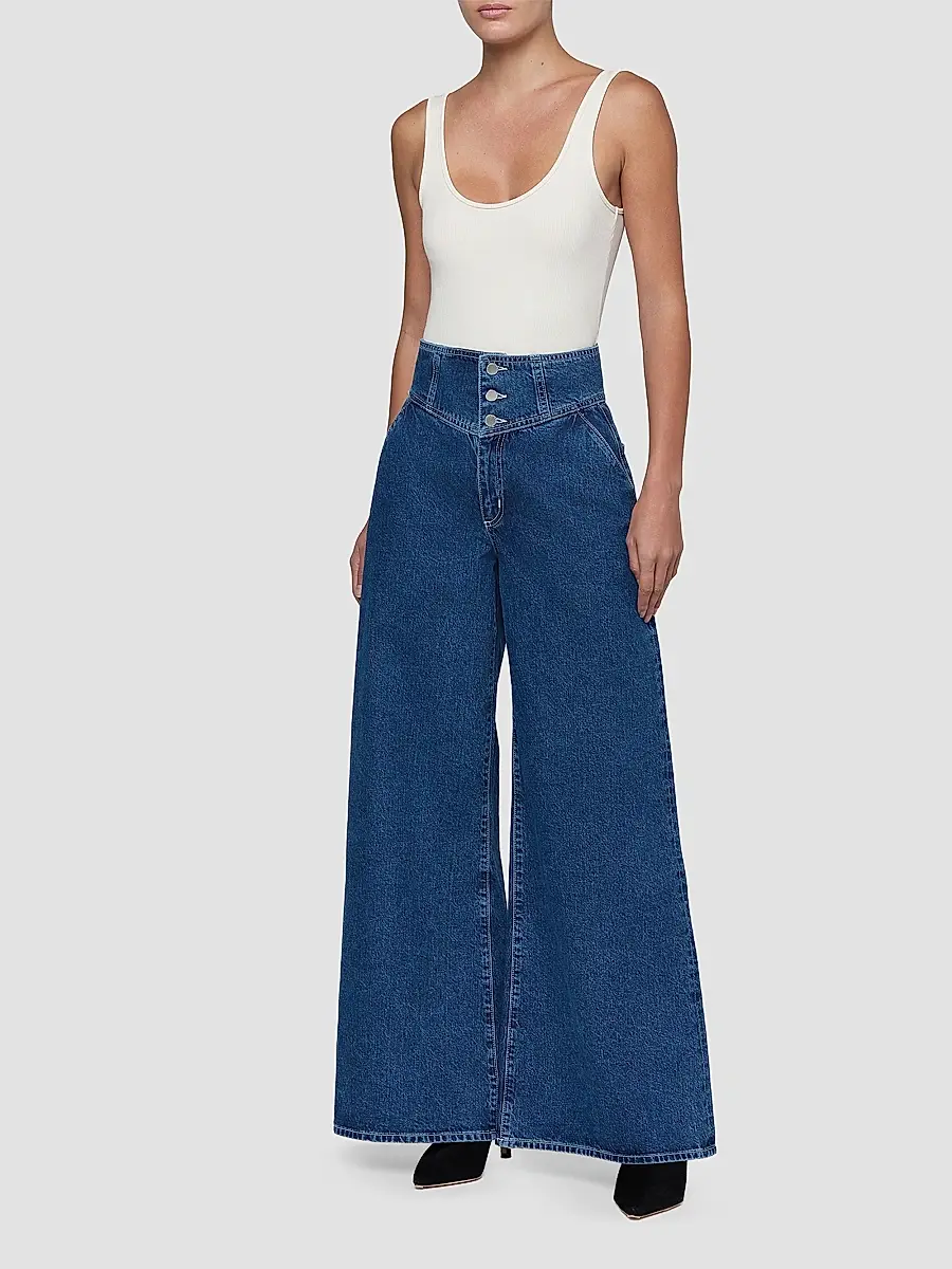 L'Agence Women's Sonja Ultra High-Rise Corset Jeans | Thumbnail 2 L'Agence Women's Sonja Ultra High-Rise Corset Jeans | Thumbnail 2