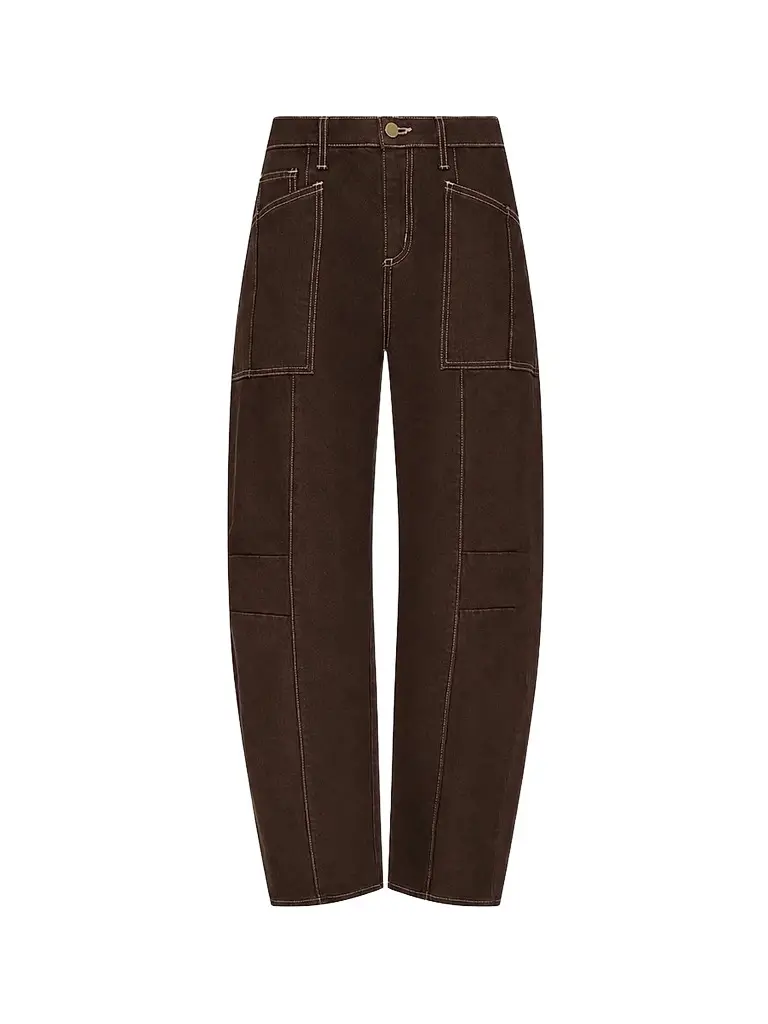 L'Agence Women's Cody High-Rise Rodeo Jeans - Brown Natural Contrast - Size 32 | Image 1 L'Agence Women's Cody High-Rise Rodeo Jeans - Brown Natural Contrast - Size 32 | Image 1