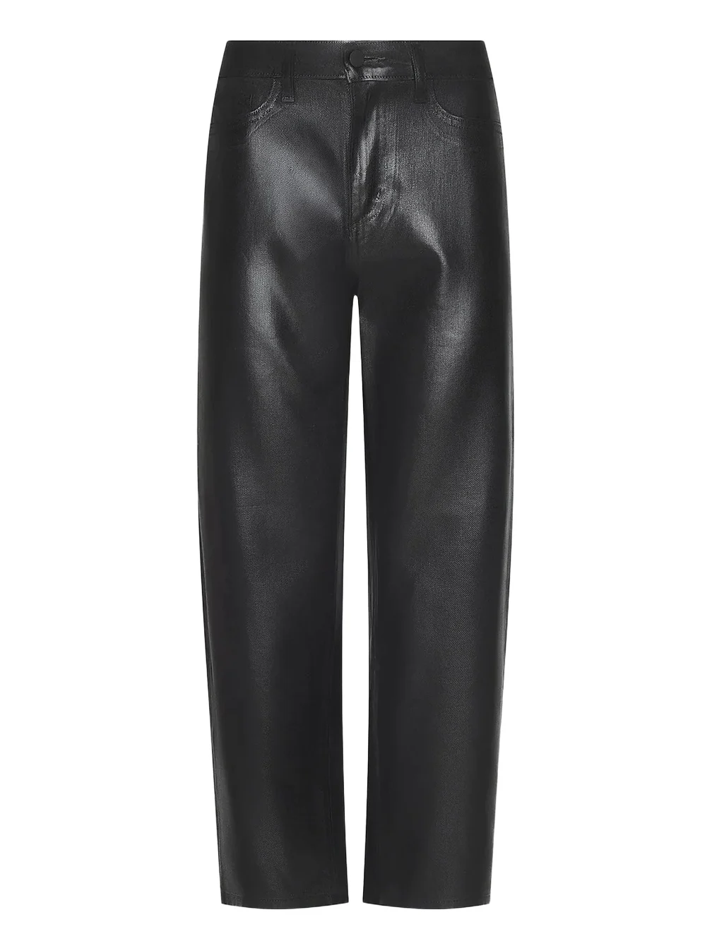 Women's Mallis Coated High-Rise Barrel-Leg Jeans Women's Mallis Coated High-Rise Barrel-Leg Jeans