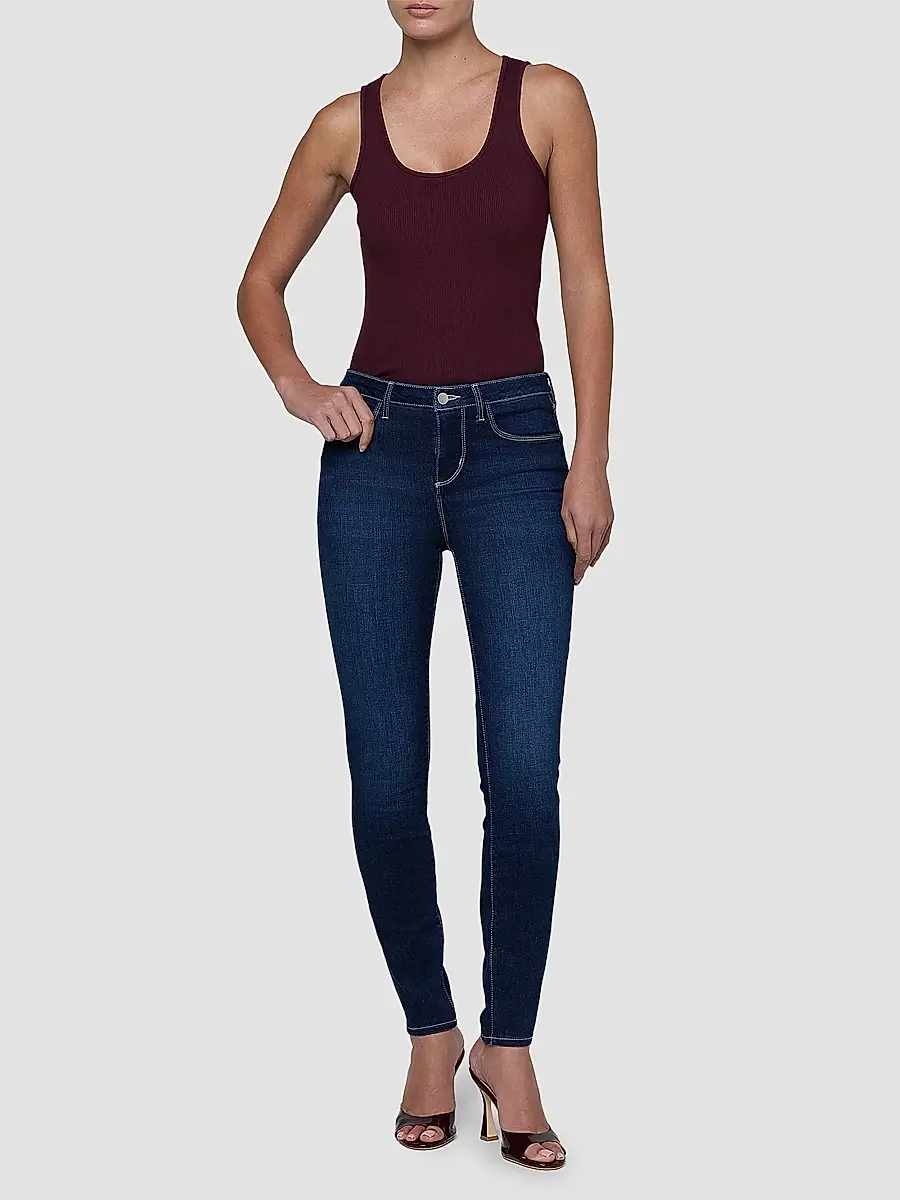 L'Agence Women's Marguerite High-Rise Skinny Jeans | Thumbnail 2 L'Agence Women's Marguerite High-Rise Skinny Jeans | Thumbnail 2