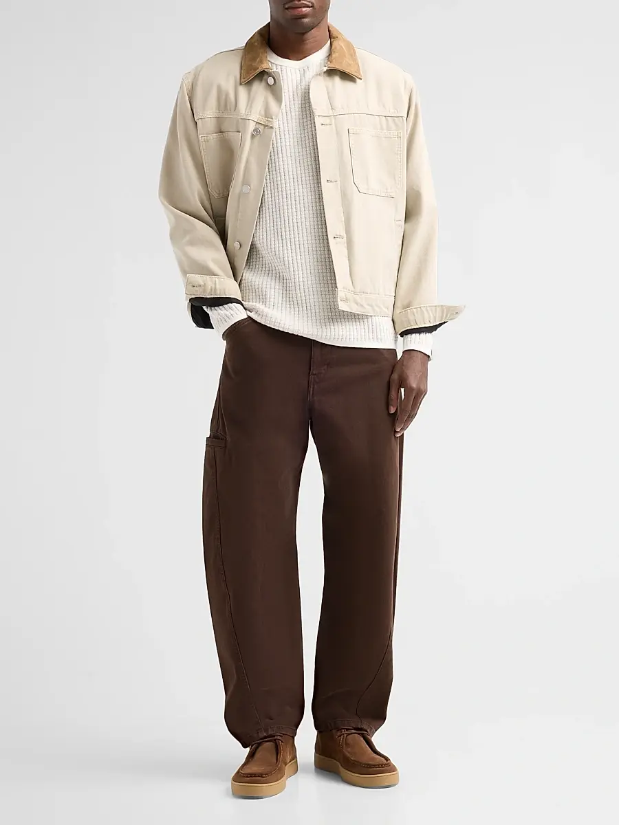 rag & bone Men's Harvey Textured Knit Crewneck Top | Thumbnail 2 rag & bone Men's Harvey Textured Knit Crewneck Top | Thumbnail 2