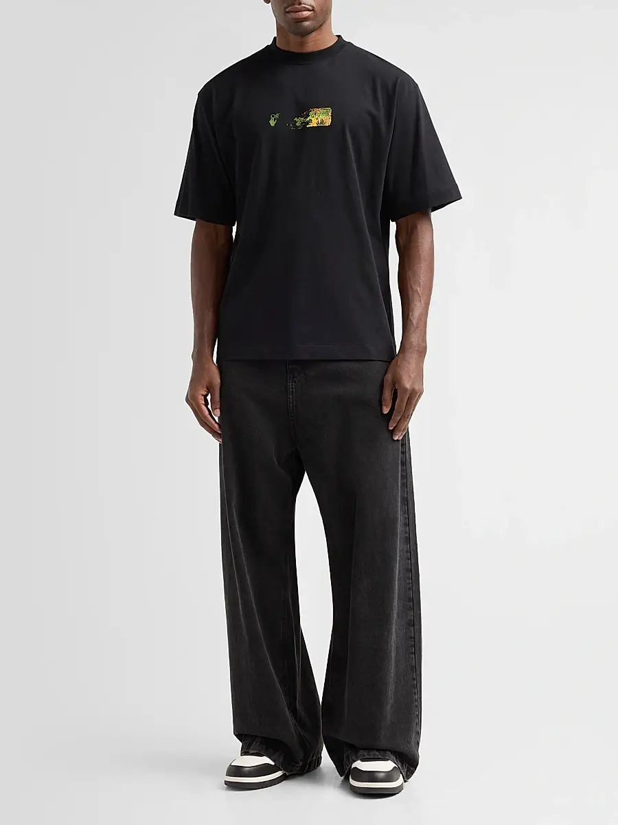 Off-White Men's Spices Arrow Skate Crewneck T-Shirt | Thumbnail 2 Off-White Men's Spices Arrow Skate Crewneck T-Shirt | Thumbnail 2