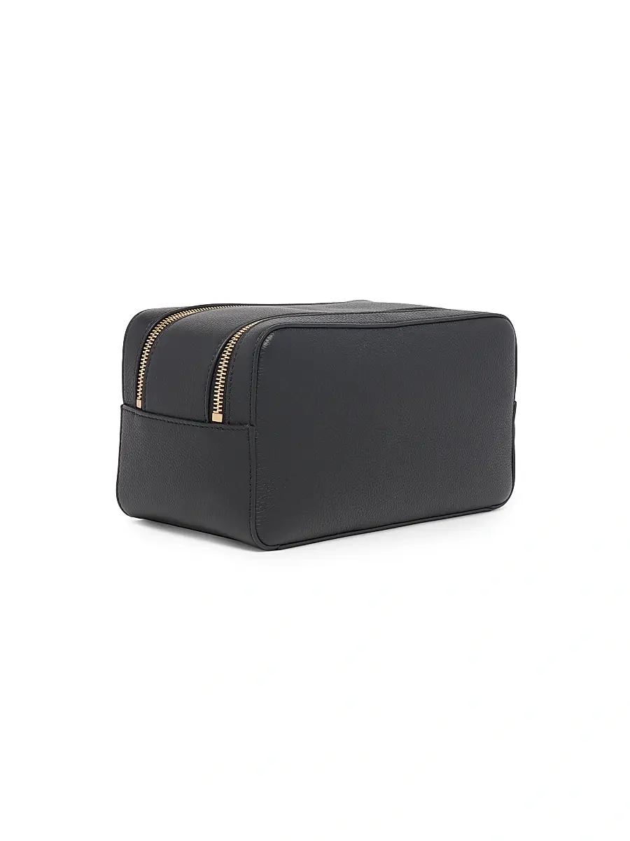 Thom Browne Pebble Grain Leather Cosmetic Bag | Thumbnail 5 Thom Browne Pebble Grain Leather Cosmetic Bag | Thumbnail 5