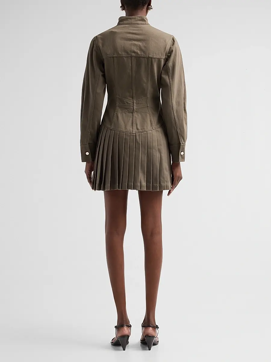 Et Ochs Women's Solene Denim Mini Dress | Thumbnail 3 Et Ochs Women's Solene Denim Mini Dress | Thumbnail 3