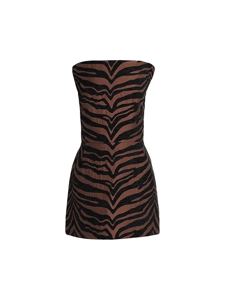 Et Ochs Women's Odette Zebra Mini Dress